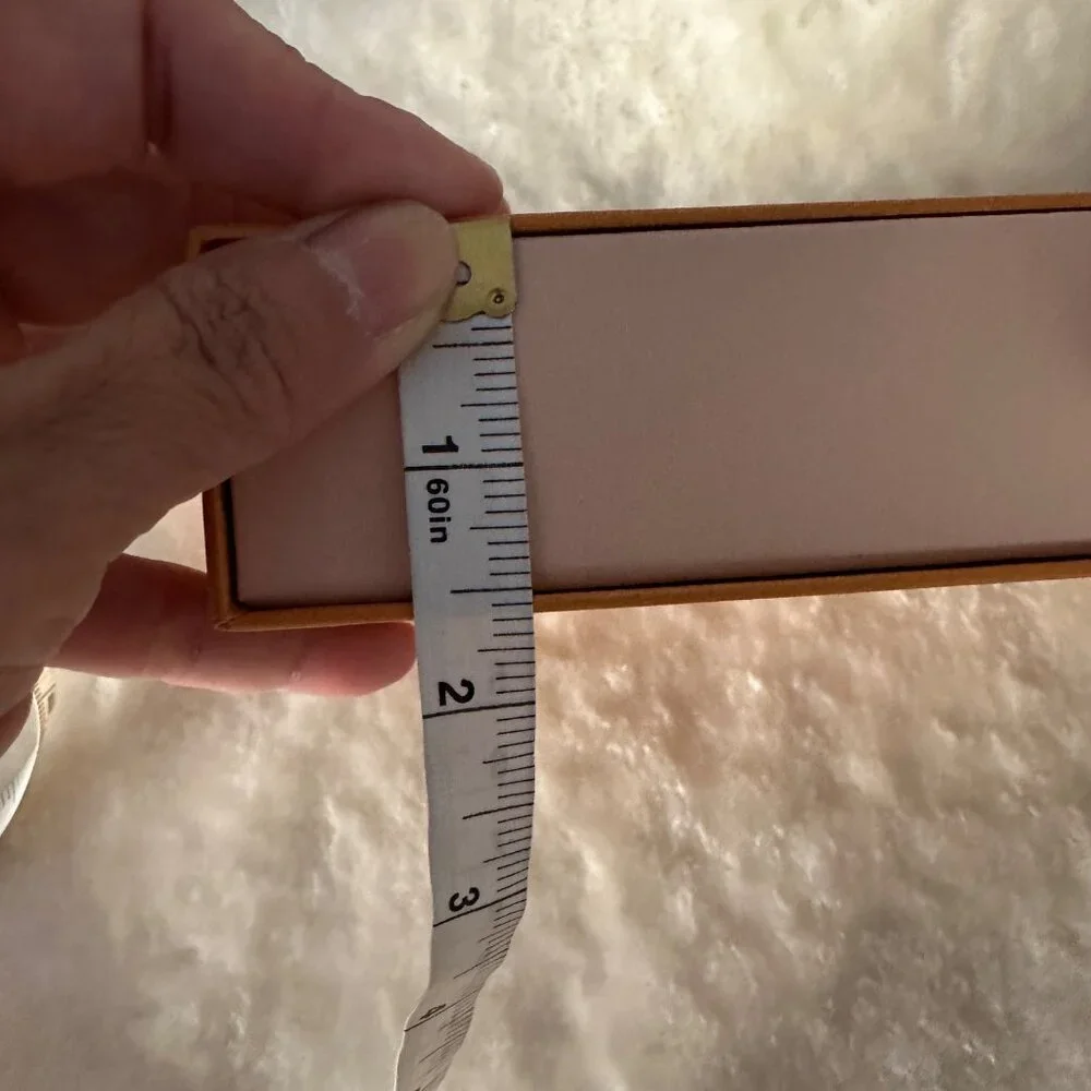 Louis Vuitton Empty Gift Box For A Passport Holder Orange Brown O/S